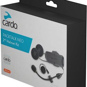 Cardo Packtalk Neo JBL Second Helmet Kit,Black